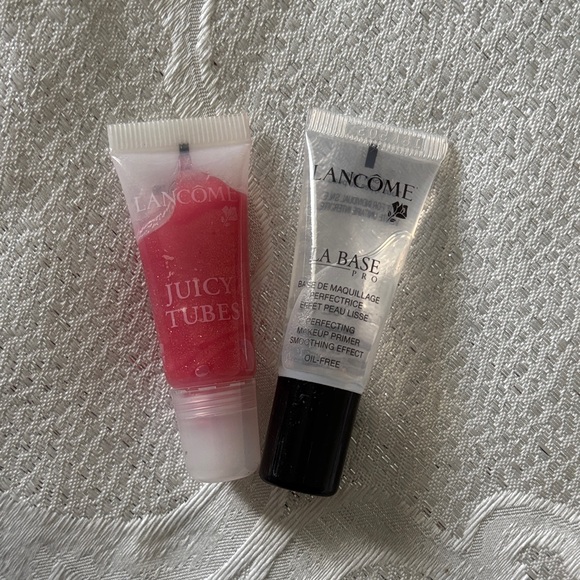Juicy Tubes Lip Gloss and La Base Pro Primer Set - Pink & Clear - Picture 1 of 1